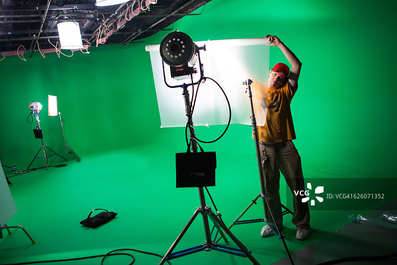 电影摄制组图片素材