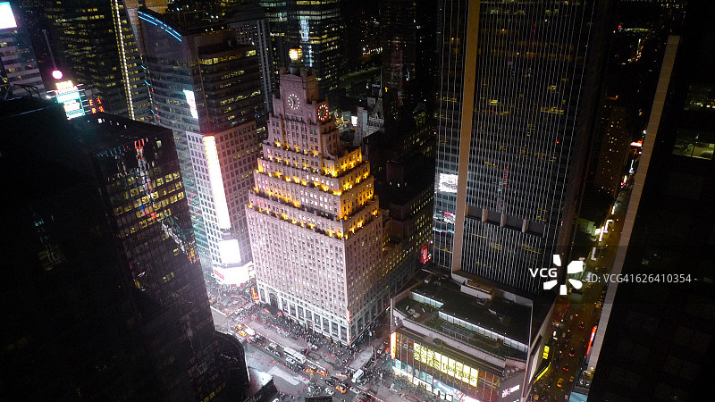 美国纽约曼哈顿天际线图片素材