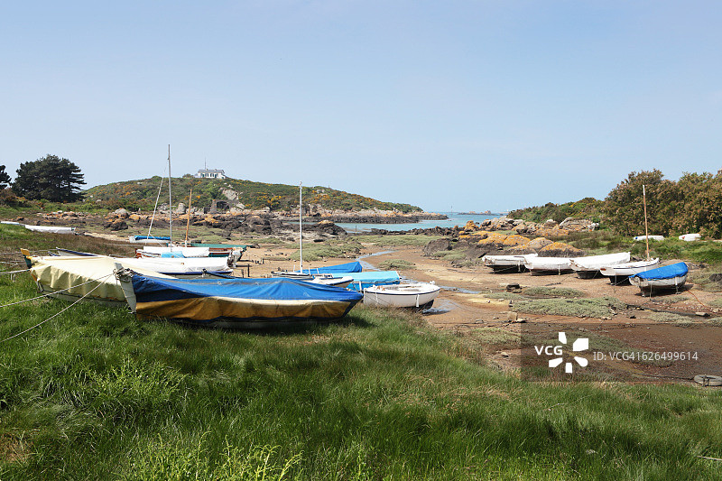 肖赛群岛（诺曼底/法国）图片素材