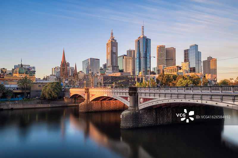 墨尔本城市风光图片素材