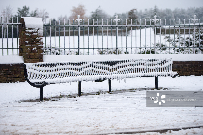 2016年11月坎布里亚郡的雪景图片素材