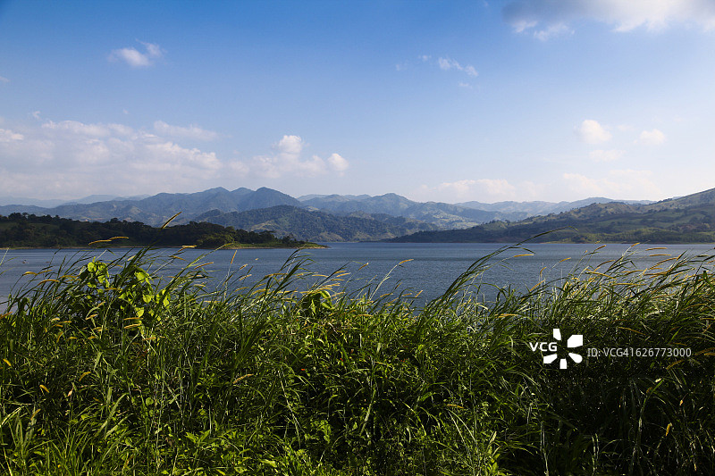 哥斯达黎加最大的湖泊图片素材