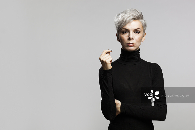 自信的年轻创业者图片素材