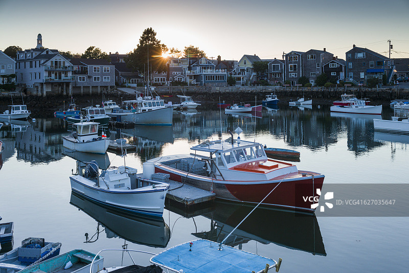 美国马萨诸塞州建筑外观图片素材