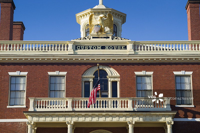 美国马萨诸塞州建筑外观图片素材