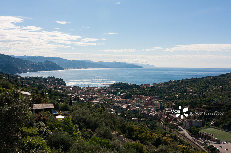 意大利利古里亚的圣玛格丽特-利古雷市风光图片素材