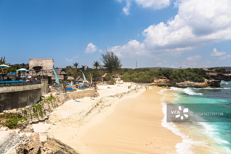 印度尼西亚巴厘岛附近海滩图片素材