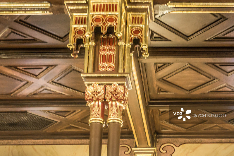 匈牙利布达佩斯：多哈街的大犹太教堂图片素材