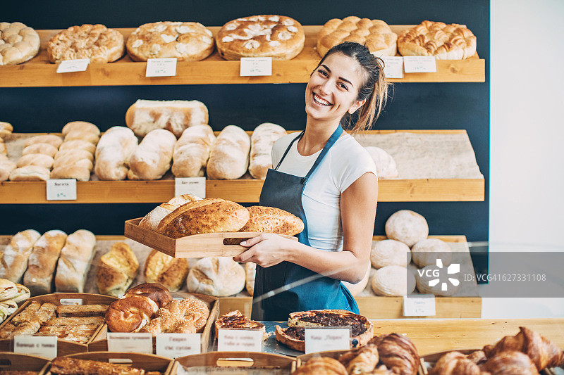 面包店业主图片素材