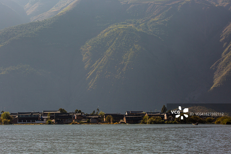 云南洱源西湖风光图片素材