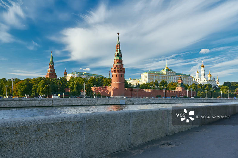 莫斯科的克里姆林宫图片素材
