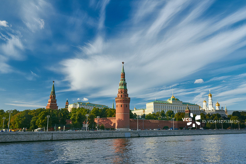莫斯科的克里姆林宫图片素材