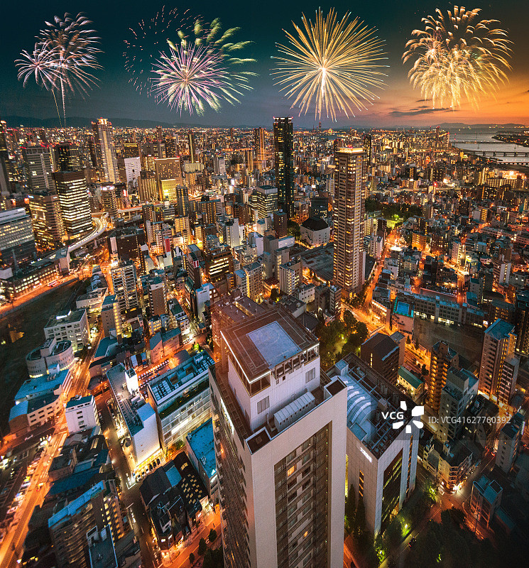 大阪夜景图片素材
