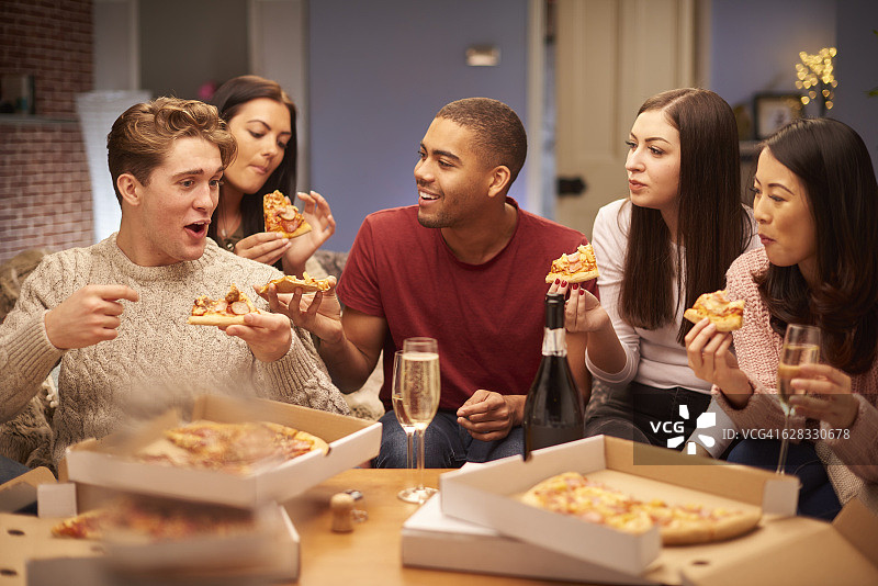 披萨之夜图片素材