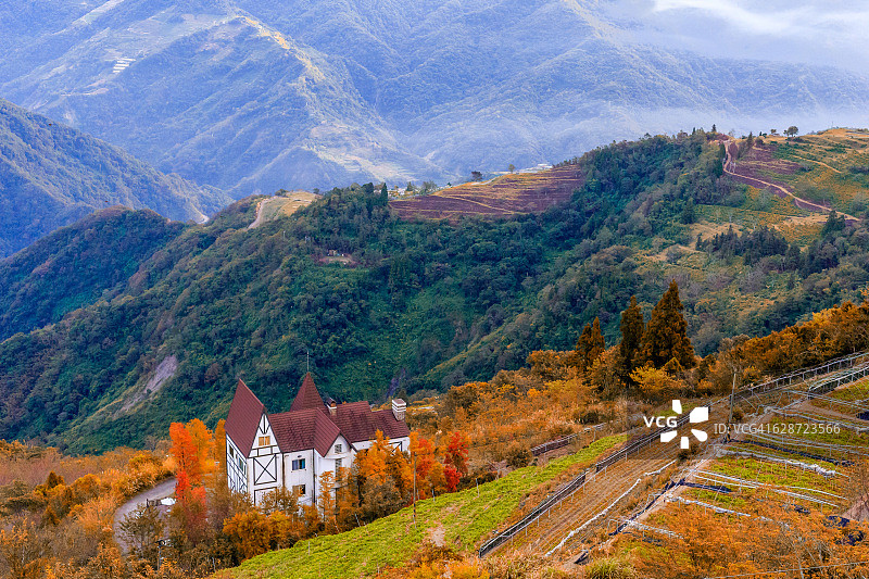 清境农场退伍军人休养所图片素材