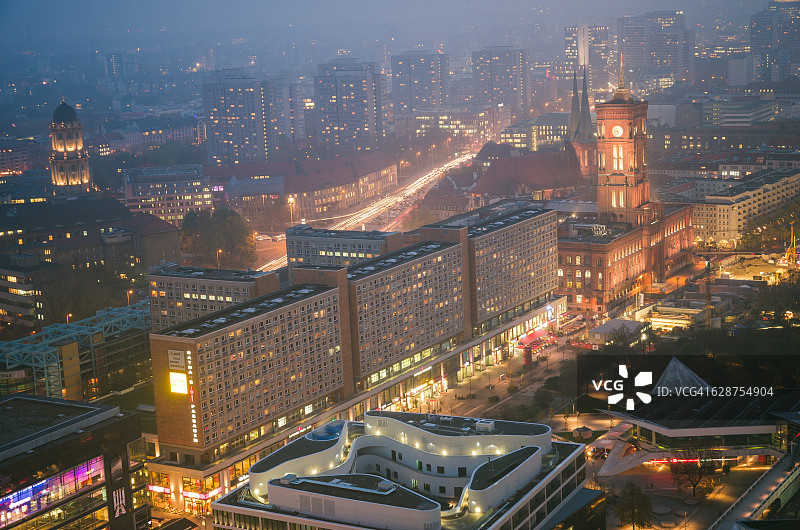 柏林航拍图片素材