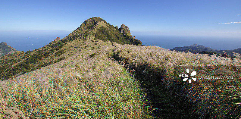 中国台湾东北部的秋景图片素材