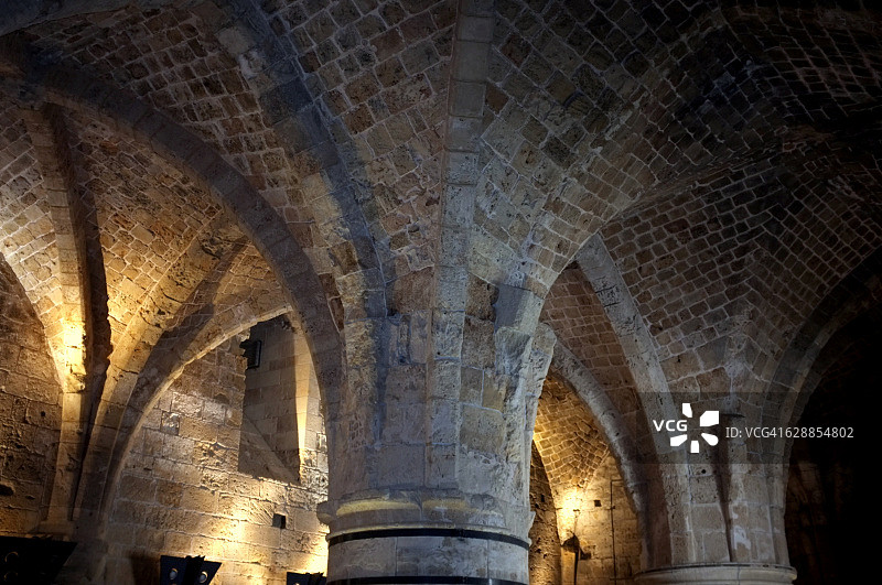 圣殿骑士要塞拱顶图片素材