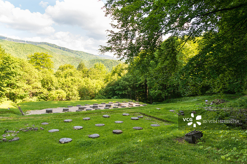 萨米泽盖图萨考古遗址图片素材