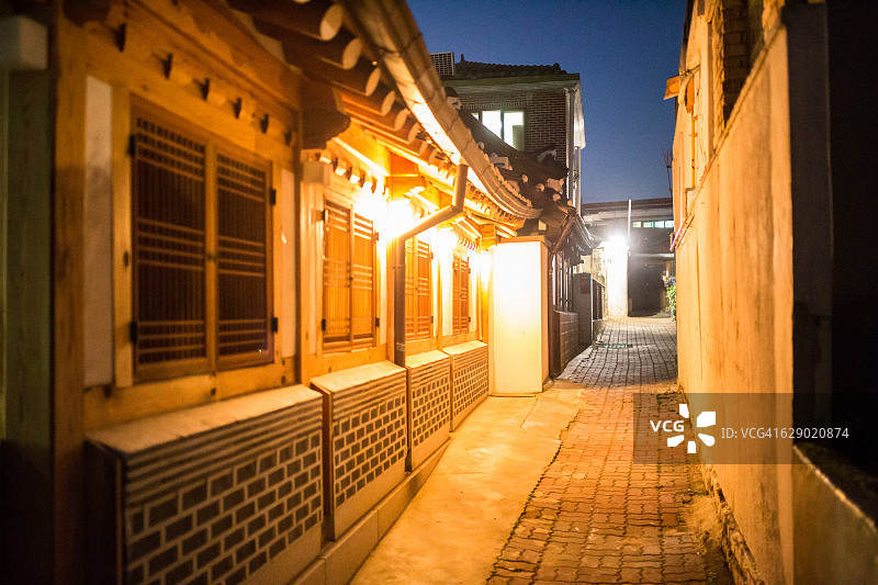 首尔北村韩屋村图片素材