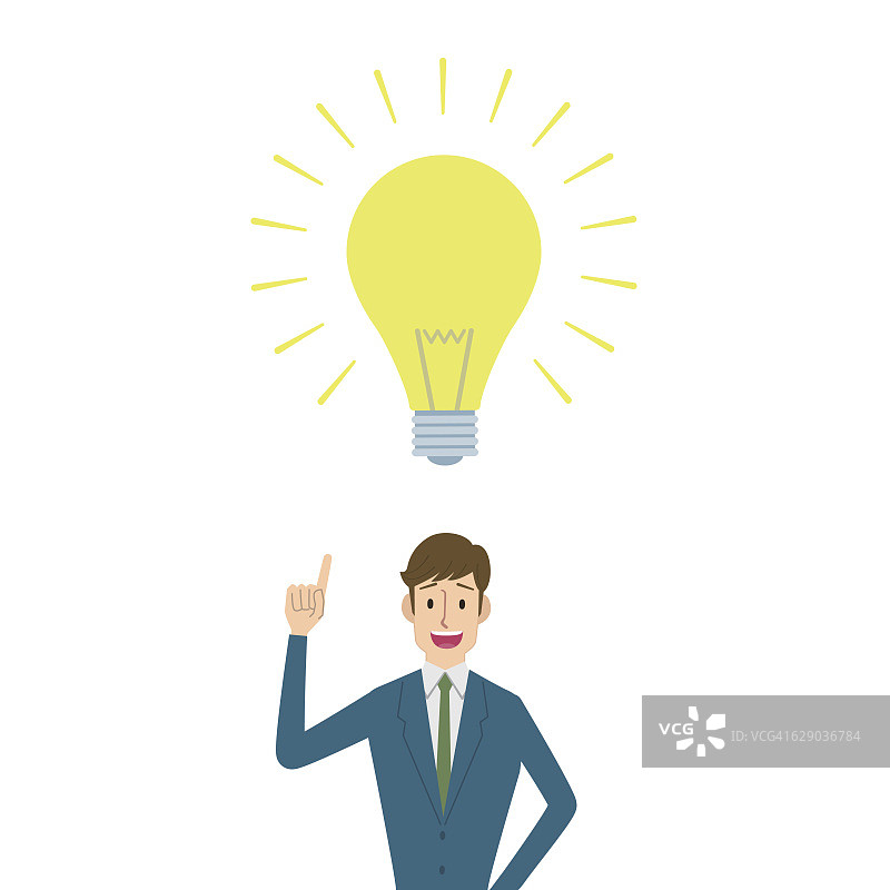 男人有了主意图片素材