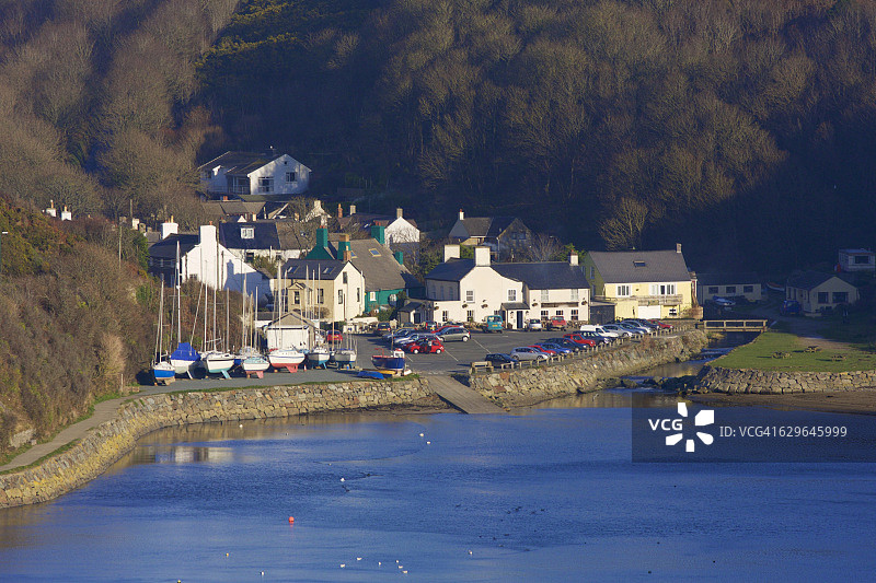 威尔士西南部图片素材