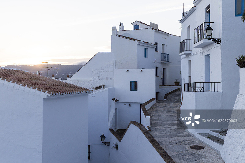 安达卢西亚的弗里希利亚纳村庄图片素材