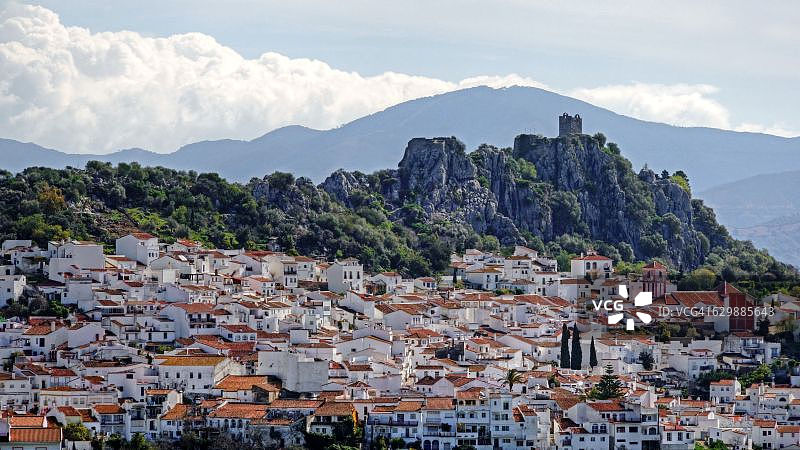 西班牙安达卢西亚马拉加省高辛图片素材