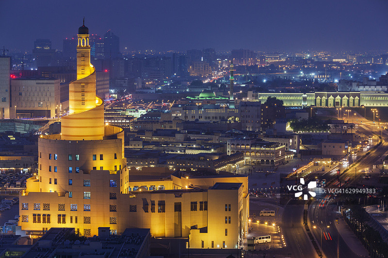 卡塔尔多哈外部景观图片素材