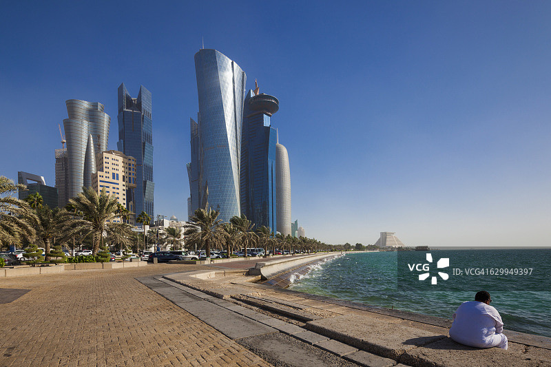 卡塔尔多哈外部景观图片素材