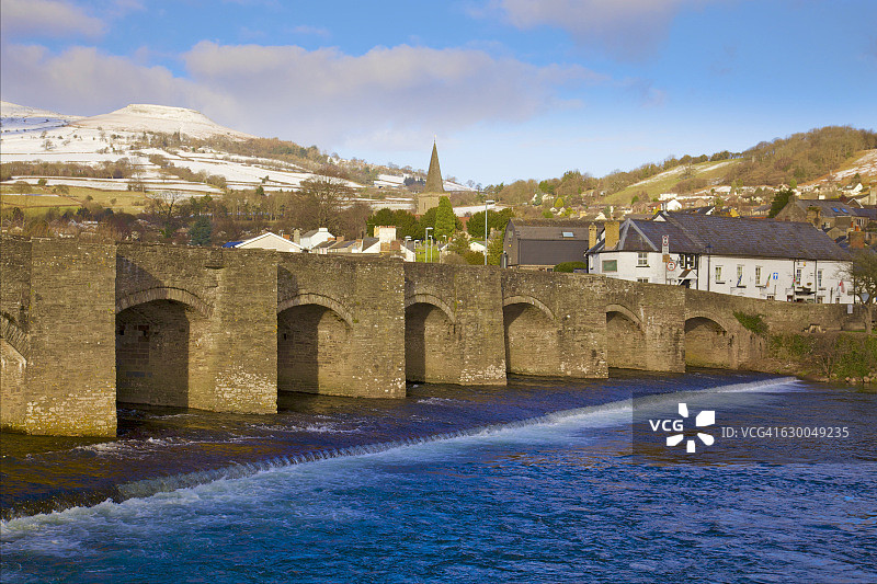 威尔士中部地区图片素材