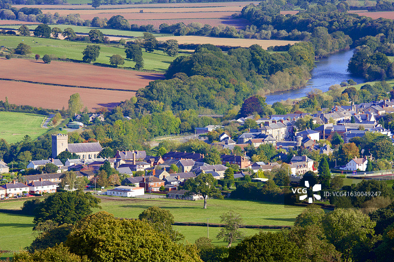 威尔士中部地区图片素材