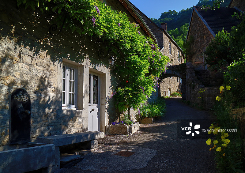 博姆莱梅西约村庄图片素材