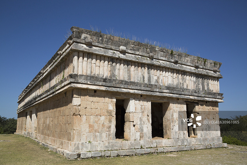 乌斯马尔玛雅遗址的乌龟之家图片素材