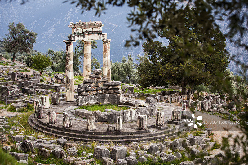 雅典娜圣殿图片素材