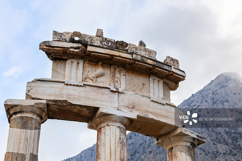 雅典娜圣殿图片素材