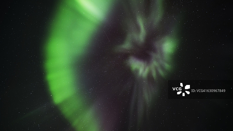 北极光（极光）图片素材