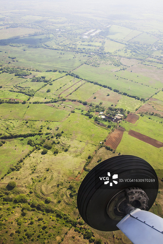 马那瓜附近的空中景观图片素材