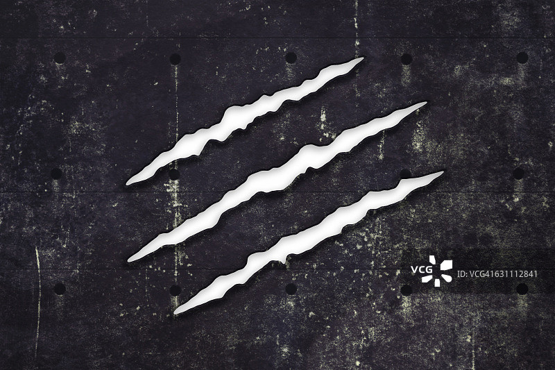 背景上的爪痕图片素材