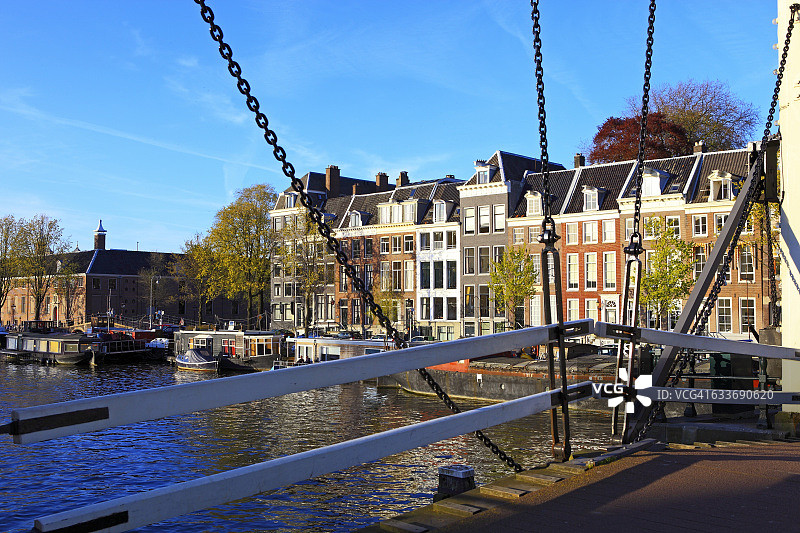 阿姆斯特丹瘦桥图片素材