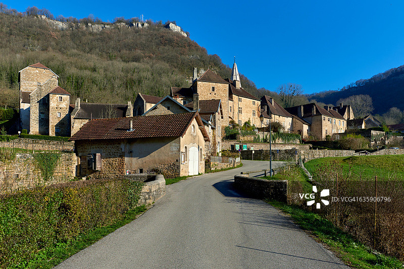 博姆莱梅西约尔村庄图片素材