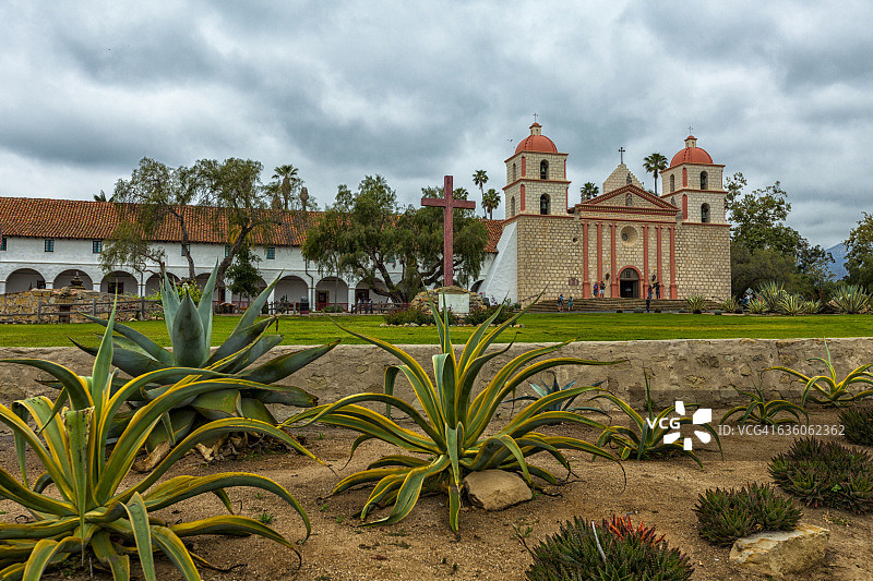 圣巴巴拉教堂图片素材