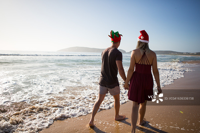 享受我们在南非的夏季圣诞节图片素材