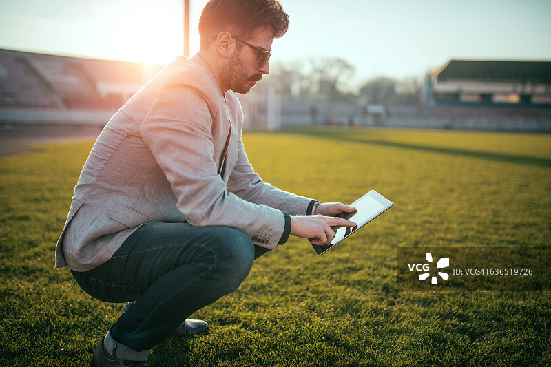 足球教练图片素材