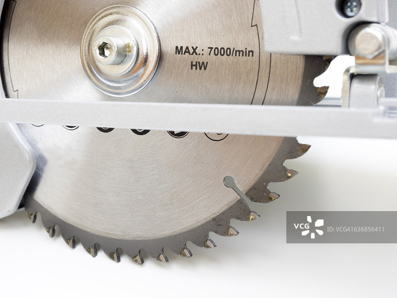 圆锯特写图片素材