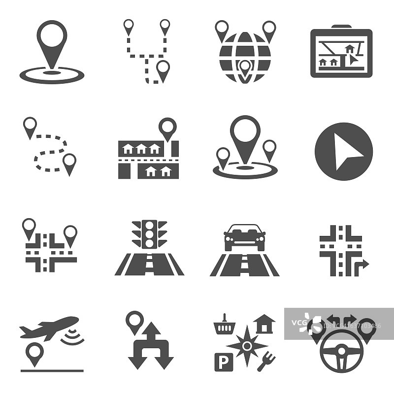 导航图标图片素材