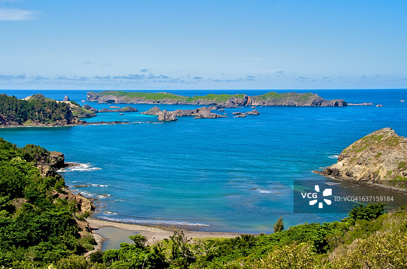 小笠原群岛南岛风光图片素材