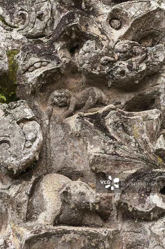 象窟寺庙的湿婆神洞穴浮雕图片素材