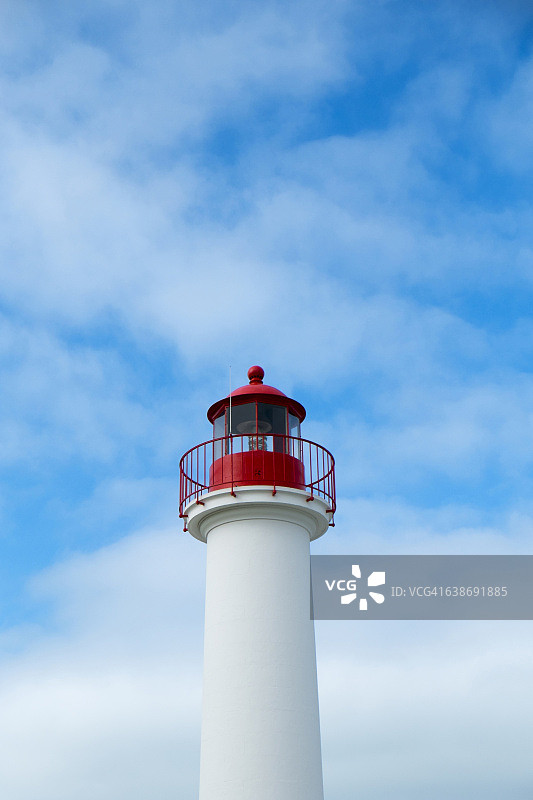 法国滨海夏朗德雷岛圣马丁灯塔图片素材