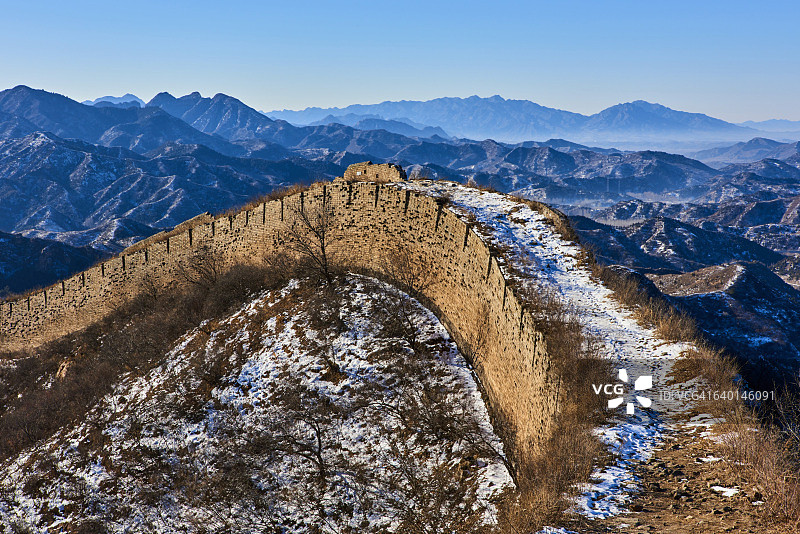 中国河北长城图片素材